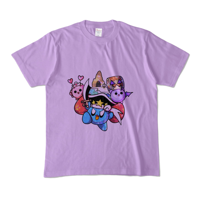 カラーTシャツ - M - ライトパープル (淡色)