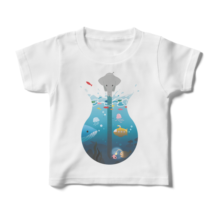 キッズTシャツ - 100cm - 正面