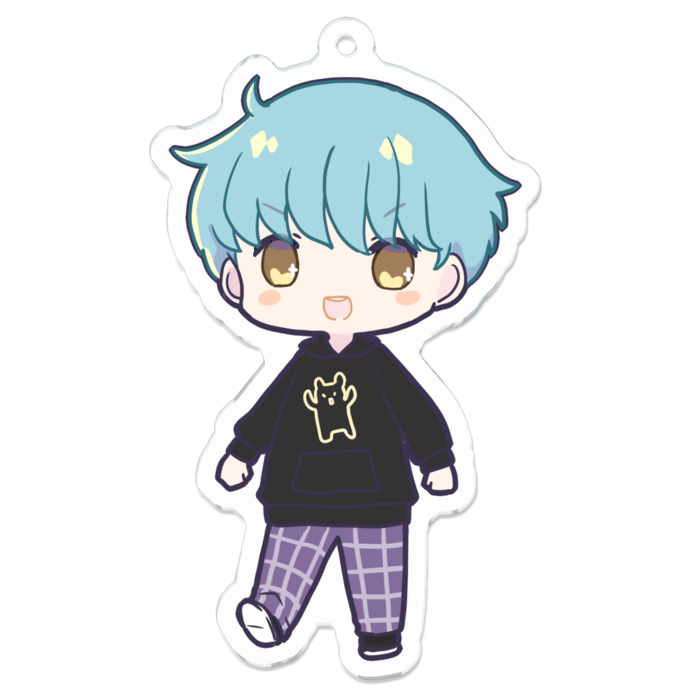 アクリルキーホルダー - 70 x 70 (mm)