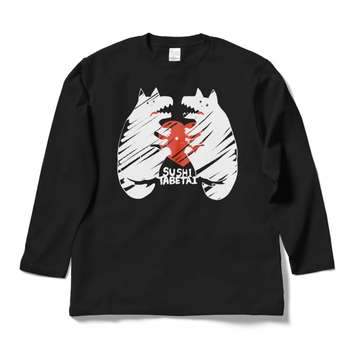 ロングスリーブTシャツ - L - レッド