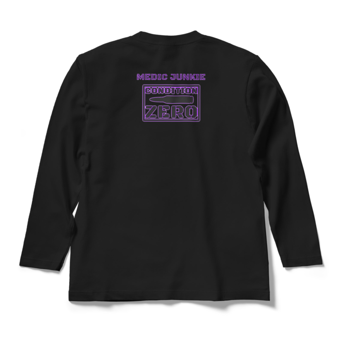 ロングスリーブTシャツ - M - ブラック