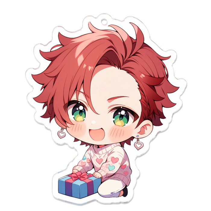 アクリルキーホルダー - 70 x 70 (mm)