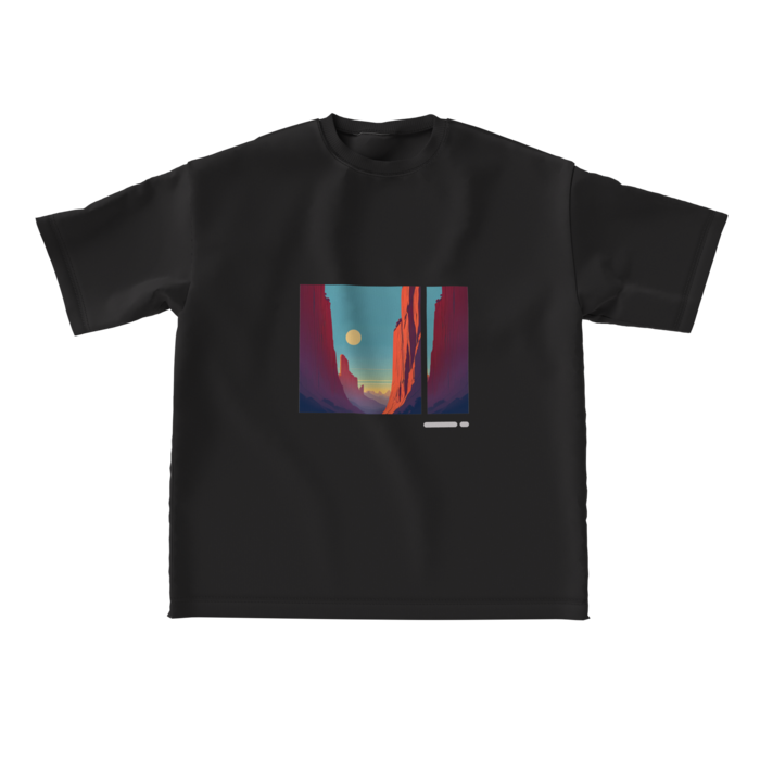 ビッグシルエットTシャツ - L - 正面