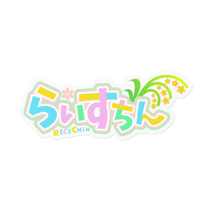 ステッカー - 160 x 160 (mm)(ホワイト)
