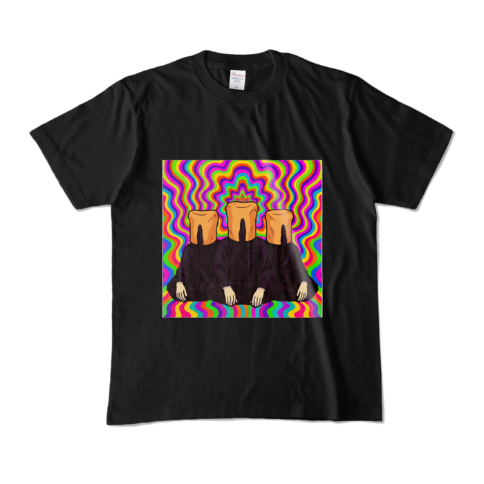 カラーTシャツ - M - ブラック (濃色)