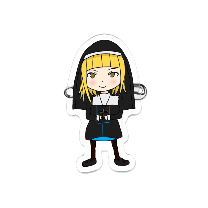アクリルバッジ - 50 x 50 (mm)