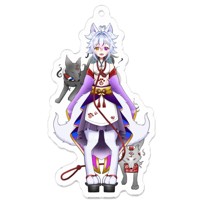 アクリルキーホルダー - 70 x 70 (mm)