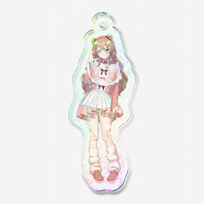 ホログラムアクリルキーホルダー - H50mm