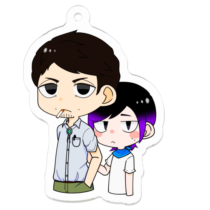 アクリルキーホルダー - 50 x 50 (mm)