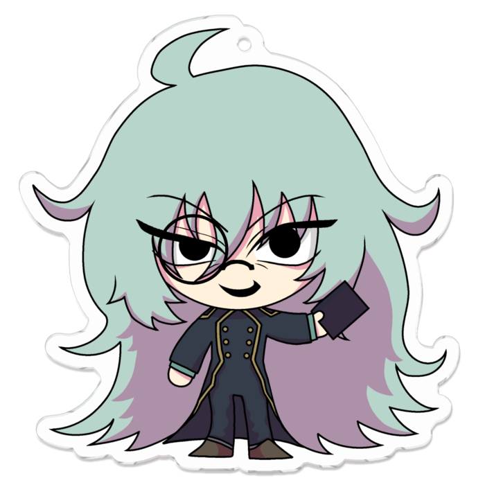 アクリルキーホルダー - 70 x 70 (mm)