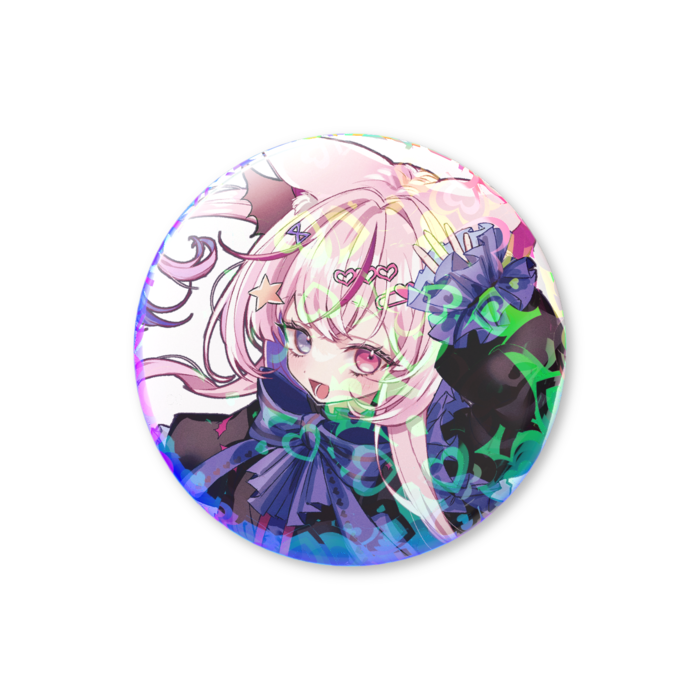 ホログラム缶バッジ - 32mm