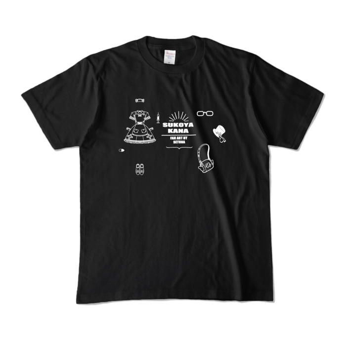 カラーTシャツ - M - ブラック (濃色)