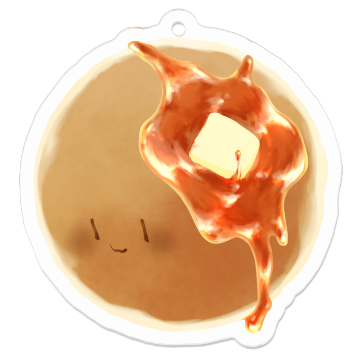 アクリルキーホルダー（コーティング） - 50 x 50 (mm)