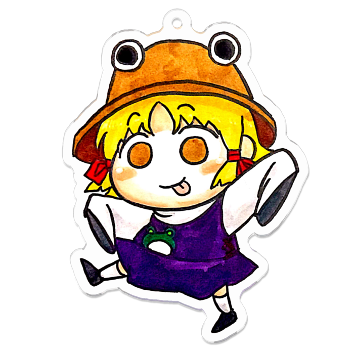 アクリルキーホルダー - 70 x 70 (mm)