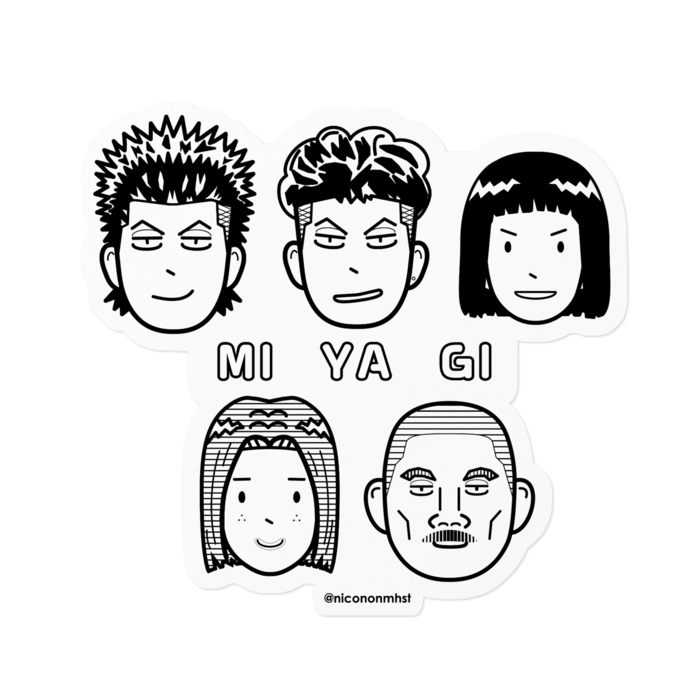 ステッカー - 160 x 160 (mm)