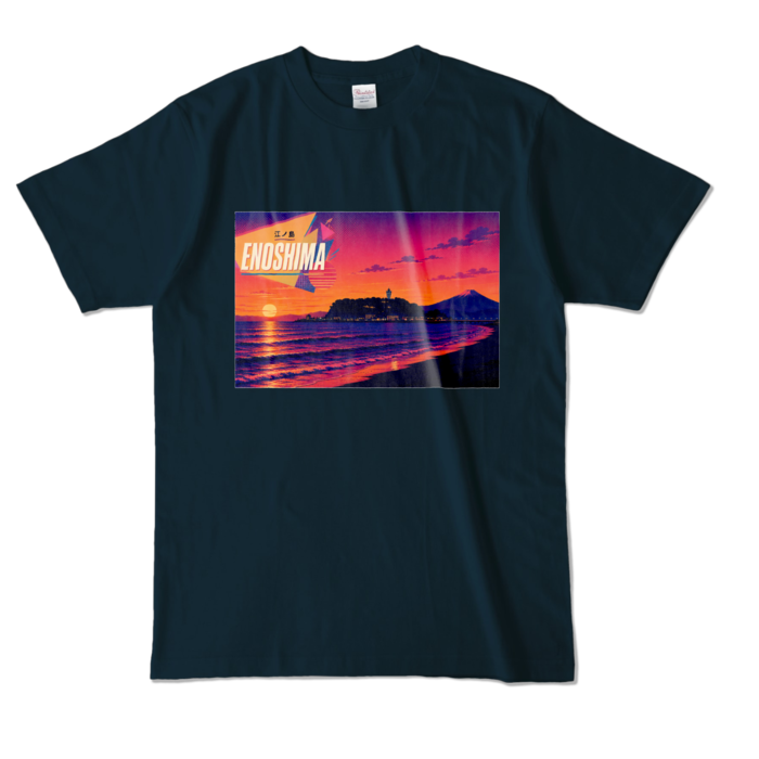 カラーTシャツ - L - ネイビー (濃色)