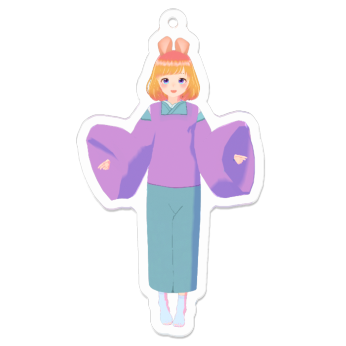 アクリルキーホルダー - 70 x 70 (mm)