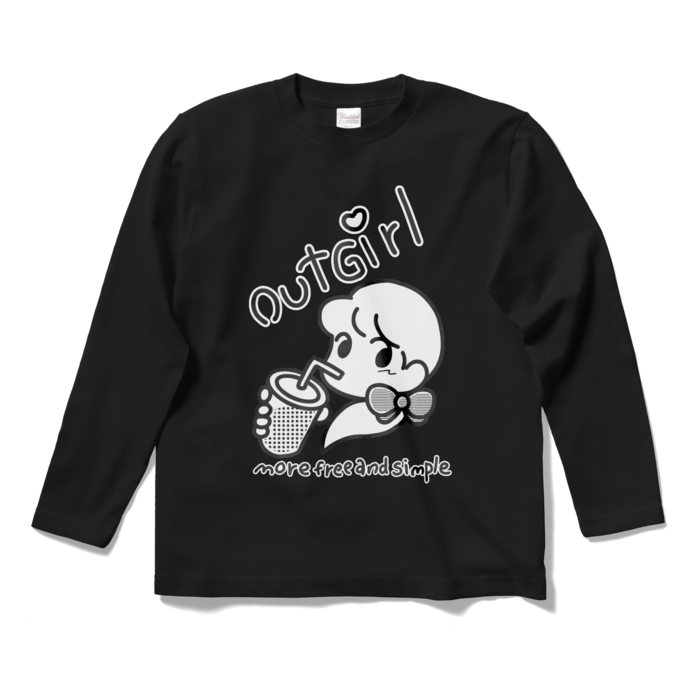 ロングスリーブTシャツ - S - ブラック