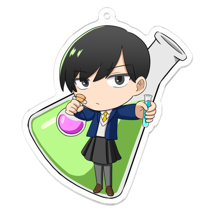 アクリルキーホルダー（コーティング） - 70 x 70 (mm)