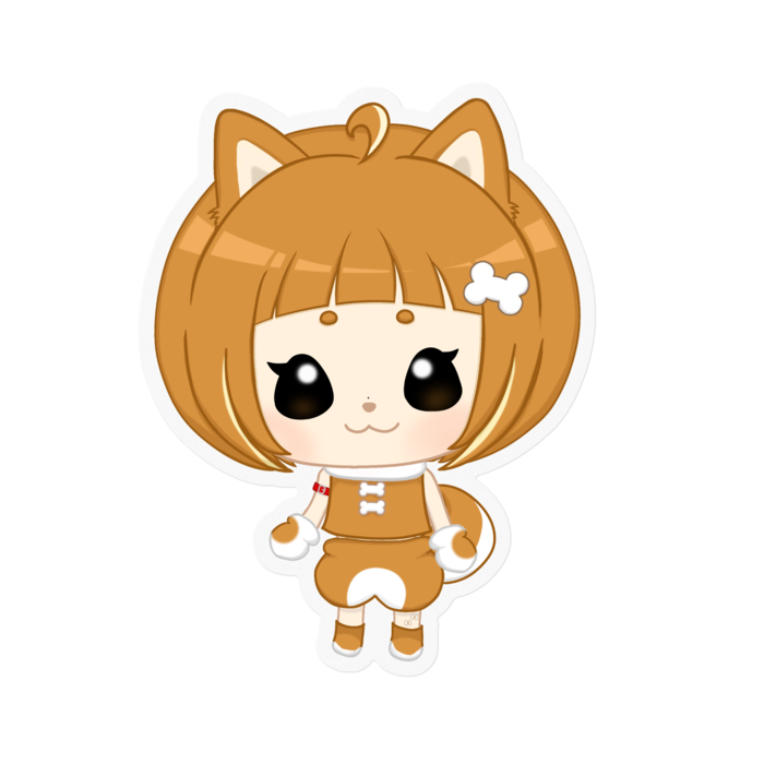 ステッカー(クリア） - 100 x 100 (mm)(1)