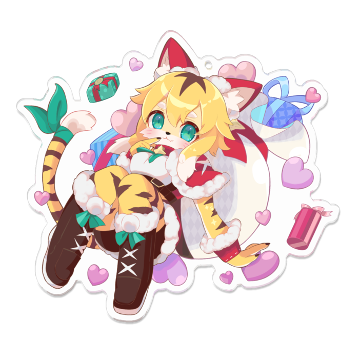 アクリルキーホルダー - 100 x 100 (mm)