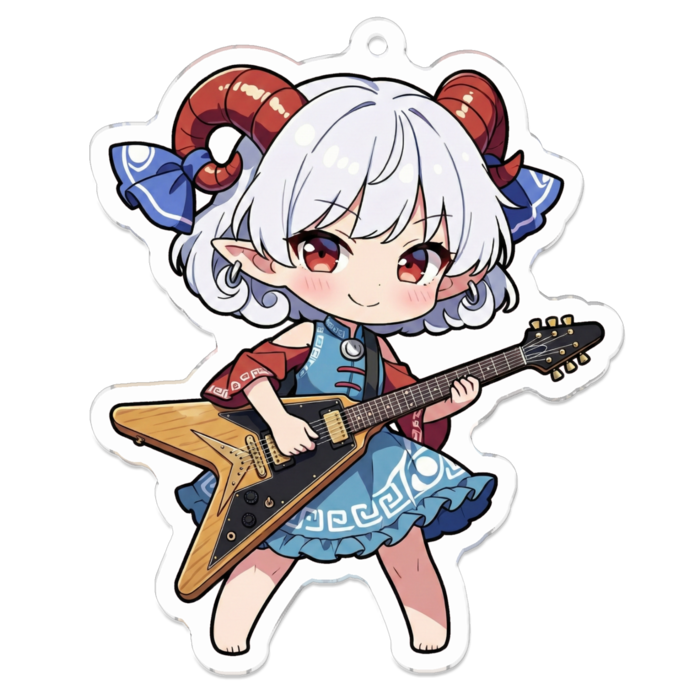 アクリルキーホルダー - 70 x 70 (mm)(キャラのみ)