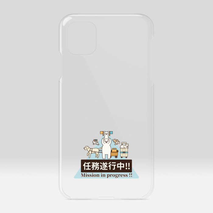 クリアiPhoneケース　iPhone 11