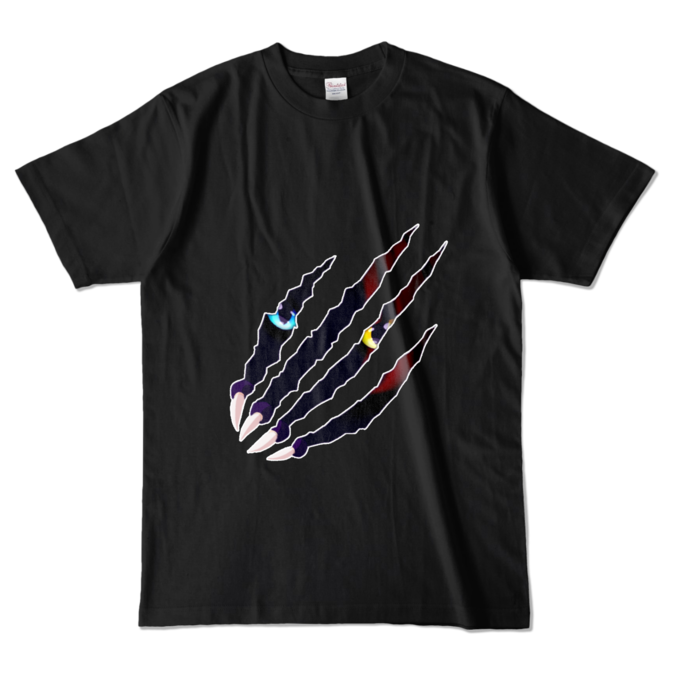 カラーTシャツ - L - ブラック (濃色)