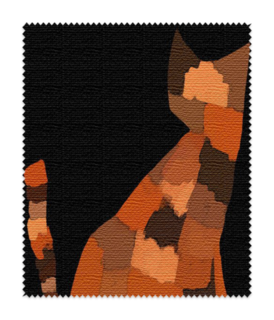 猫のメガネ拭き 選べる縦or横 半体育座りショップ Booth