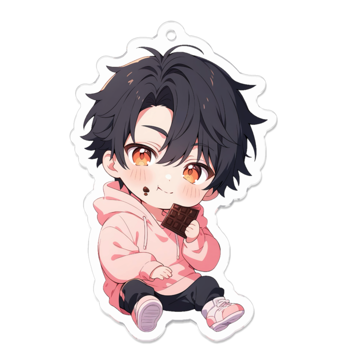 アクリルキーホルダー - 70 x 70 (mm)