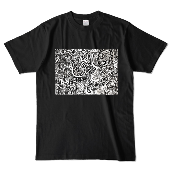 カラーTシャツ - L - ブラック (濃色)