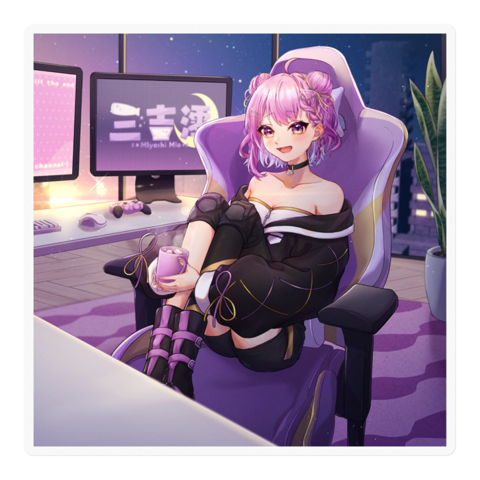 ステッカー - 100 × 100 (mm)