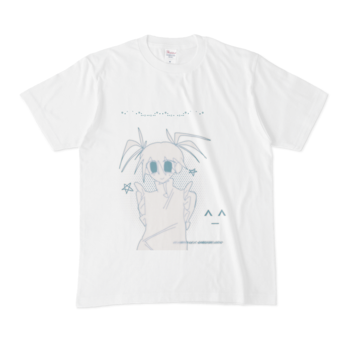 たこTシャツ - M - 白