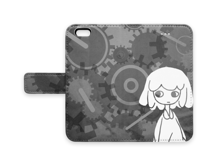 手帳型iPhoneケース - iPhone6 - ストラップ穴 なし