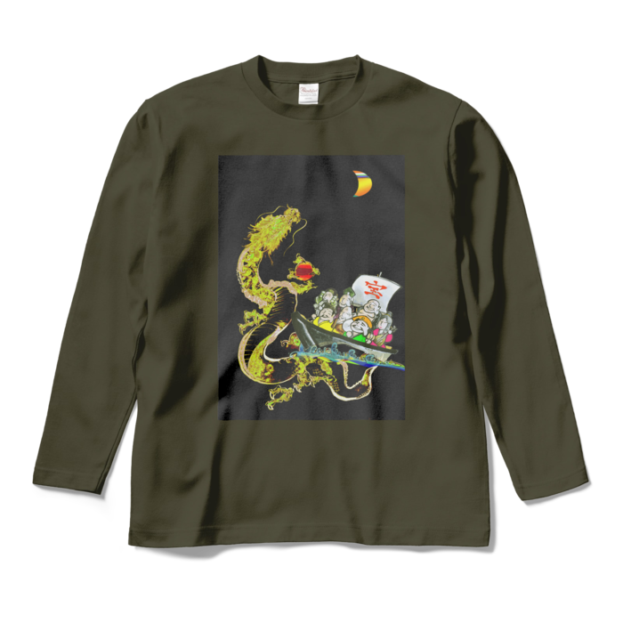 ロングスリーブTシャツ - M - アーミーグリーン