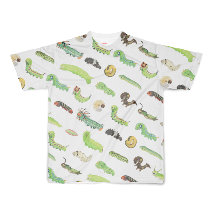 フルグラフィックTシャツ - S白 - 両面印刷