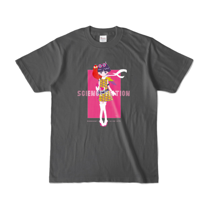 カラーTシャツ - S - チャコール (濃色)