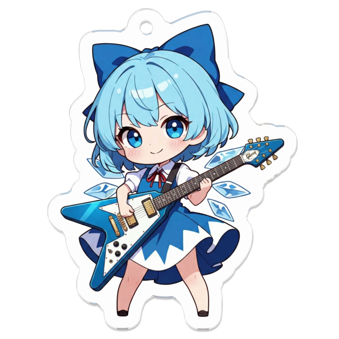 アクリルキーホルダー - 50 x 50 (mm)(キャラのみ)