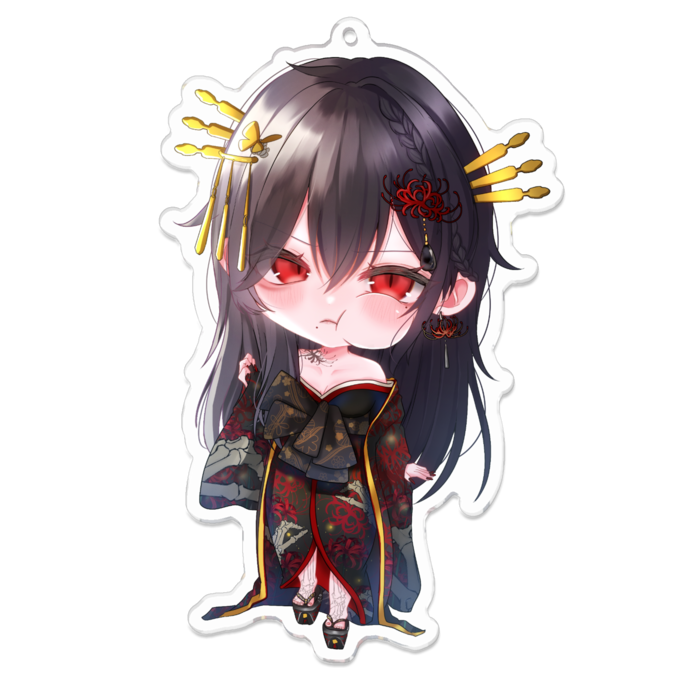 アクリルキーホルダー - 100 x 100 (mm)