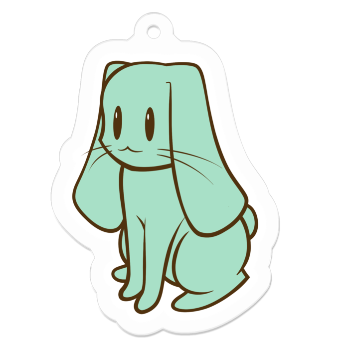 小さな翡翠くん - 50 x 50 (mm)