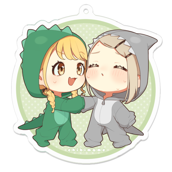 アクリルキーホルダー - 70 x 70 (mm)