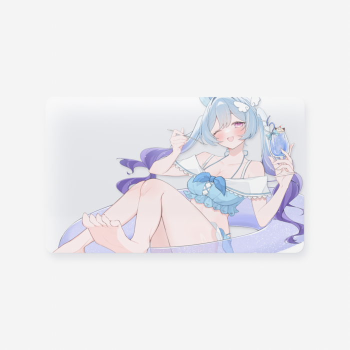 クリアカード - 名刺（91 × 55mm）