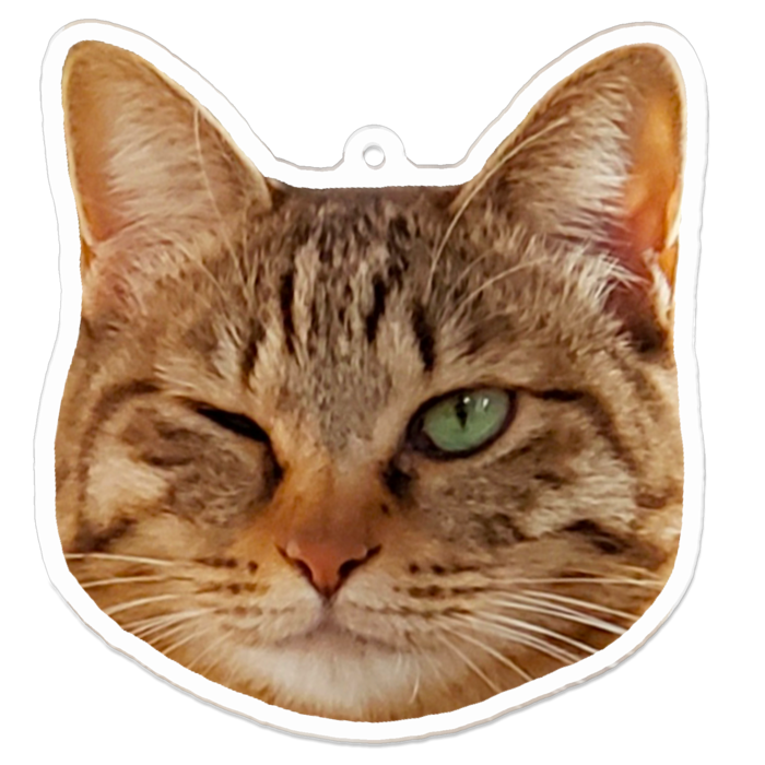 アクリルキーホルダー - 70 x 70 (mm)