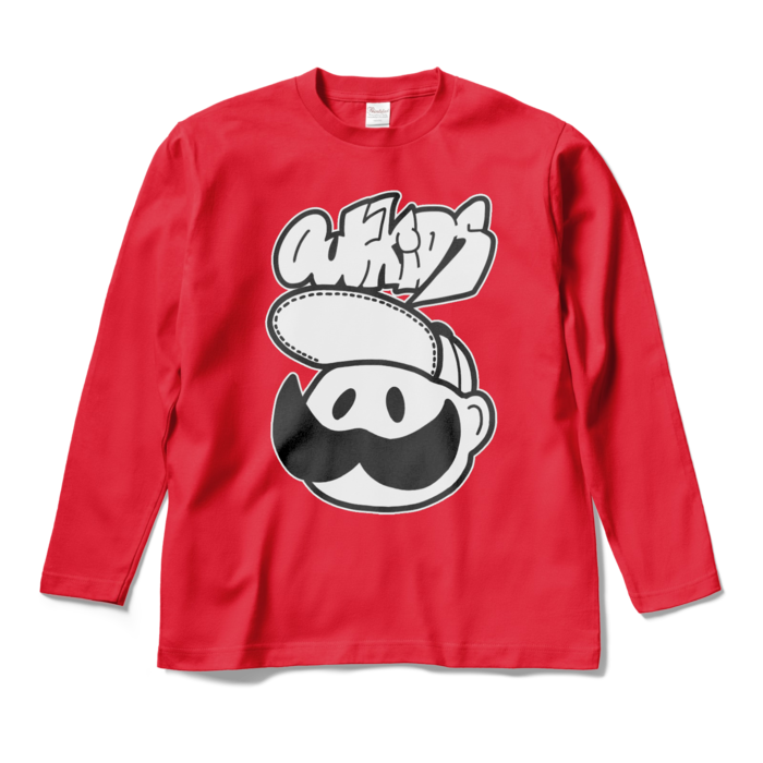 ロングスリーブTシャツ - M - レッド