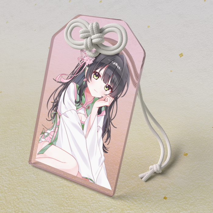 アクリルお守り - 50 × 80mm