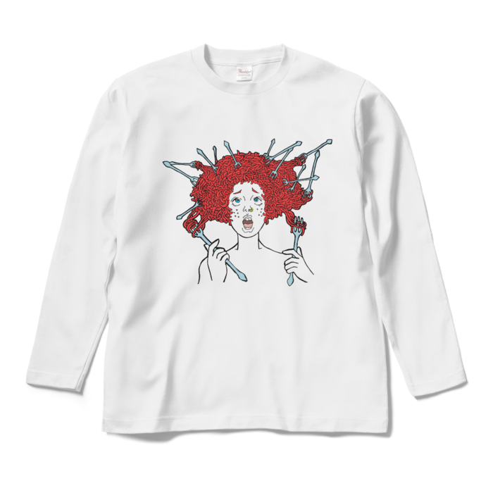 ロングスリーブTシャツ - M - ホワイト