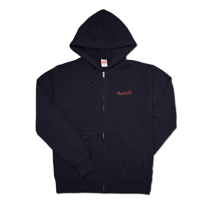 ジップパーカー - L - 左胸