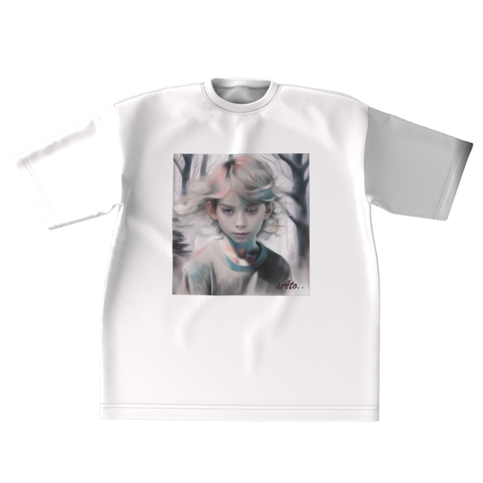 ビッグシルエットTシャツ - XL - ホワイト