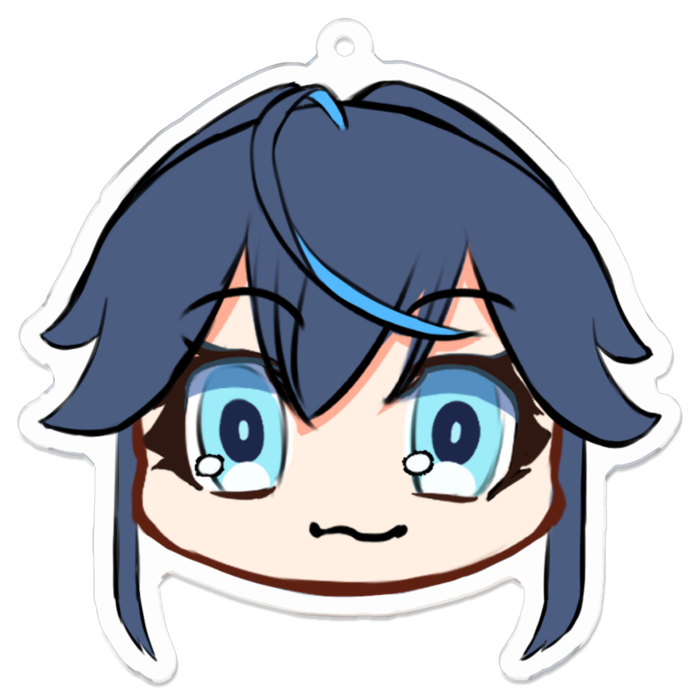 アクリルキーホルダー - 70 x 70 (mm)