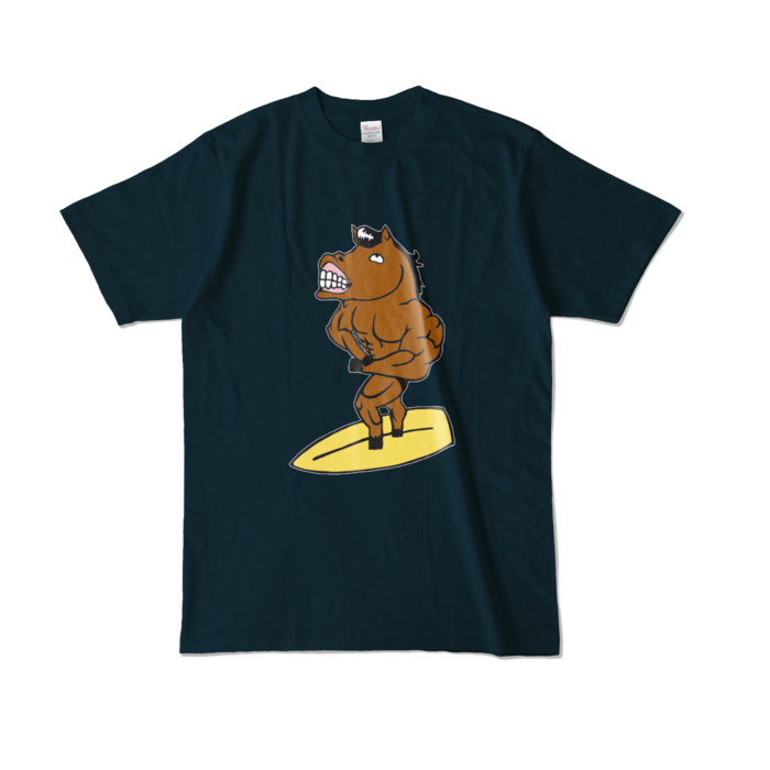カラーTシャツ - L - ネイビー (濃色)